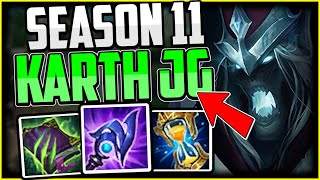 HOW TO PLAY KARTHUS JUNGLE SEASON 11  BEST BUILDRUNES  Karthus Guide S11  League of Legends [upl. by Libb71]