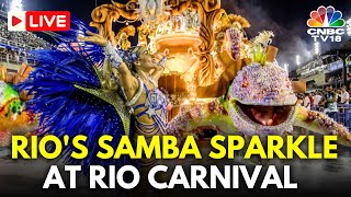 Rio Carnival LIVE Rios Samba Schools Sparkle at Rio De Janeiro Carnival Sambadrome  Brasil  N18G [upl. by Beckerman]