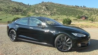 2013 Tesla Model S P85 Quick Take 060 MPH Review [upl. by Neom]