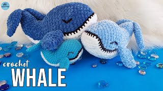 Whale Amigurumi Tutorial [upl. by Shugart]