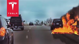 Cars Catching Fire While Driving [upl. by Eerol429]