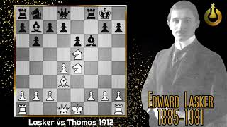 Golden Games Lasker Thomas 1912 [upl. by Nerval]