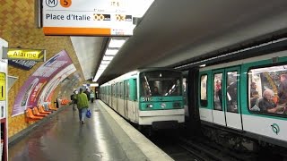 Paris MF01MF67 Métro 5  Oberkampf [upl. by Aradnahc]