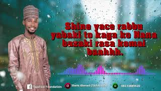 ZAHRA MAMA VIDEO LYRICS by shehi Tajul Izzi [upl. by Chaworth]