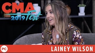 Lainey Wilson  CMA Fest 2019 Exclusive Interview [upl. by Ellimac]