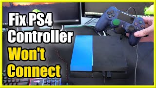 How to FIX PS4 Controller that Wont Connect Hard Reset Method [upl. by Scrivens886]