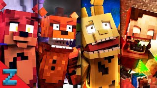 quotThe Foxy Songquot Full Series  Minecraft FNAF Animation Music Video [upl. by Saltsman884]