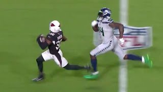 DK Metcalf Chases Down Budda Baker After INT  NFL Week 7 [upl. by Therese]