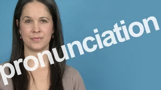 How to Pronounce PRONUNCIATION in American English [upl. by Kcirtap]