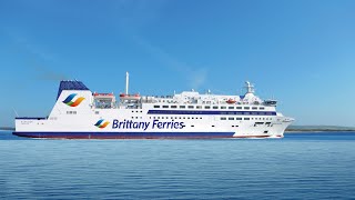 Barfleur  Brittany Ferries Cruise Ferry [upl. by Ynohtna]