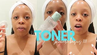 HOW TO USE TONER ON FACE  SKINCARE BASICS 101 [upl. by Stern]