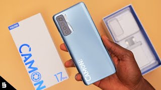 Tecno Camon 17 Pro Unboxing and Review  The fastest one yet [upl. by Enelyad]