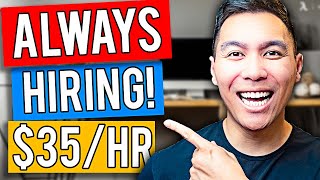 15 Work From Home Jobs That Are Always Hiring 2024 [upl. by Hcaz]