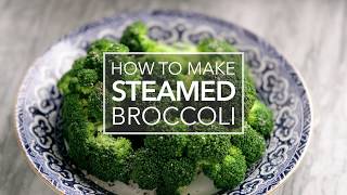 How to Perfectly Steam Broccoli Every Time [upl. by Eclud]