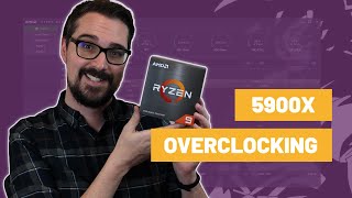 Ryzen Master  AMD 5900X Overclocking [upl. by Gnohc]