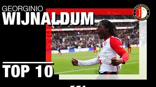 TOP 10 GOALS  Georginio Wijnaldum [upl. by Adnilym]