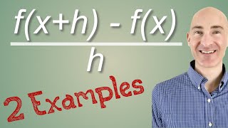 More Difference Quotient Examples [upl. by Ingram]