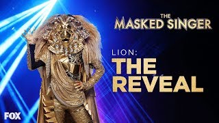 The Lion Is Revealed  Season 1 Ep 8  THE MASKED SINGER [upl. by Gilbye]