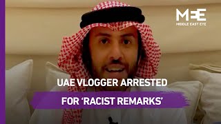 UAE vlogger arrested for “racist remarks” against Indian Bengali migrants [upl. by Lemmuela]