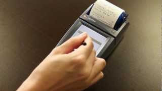 Nurit 8020  How To Use Your Credit Card Machine [upl. by Marysa]