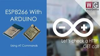 Connecting ESP8266 with Arduino  AT Commands [upl. by Ainek]