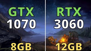 GTX 1070 VS RTX 3060 TEST IN 10 GAMES [upl. by Domeniga]