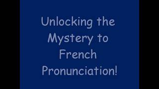 French Pronunciation Tips for Beginners [upl. by Ayhdiv]