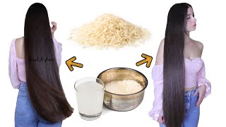 APLICATE AGUA DE ARROZ EN EL CABELLO POR 5 DÍAS RESULTADOS INCREÍBLES😱 [upl. by Mota]