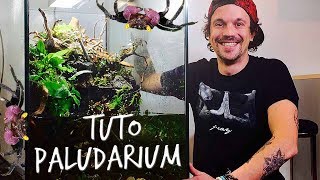 TUTO PALUDARIUM  UN PARADIS POUR MES CRABES VAMPIRES  TOOPET [upl. by Dhumma]