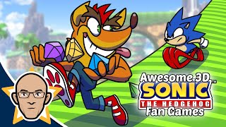 Amazing 3D Sonic Fan Games you MUST play [upl. by Eyt]