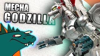 MechaGodzilla Ohrai Noriyoshi Poster Version Bandai Tamashii Mix Review [upl. by Aihseuqal826]