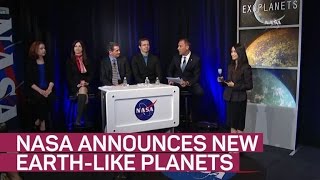 NASA reveals Trappist1 a habitable star system [upl. by Borlow]