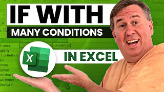 Excel  Multiple Conditions in IF  Episode 2025 [upl. by Congdon430]