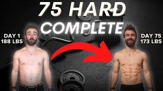 75 Hard COMPLETE Everything you need to know [upl. by Enelyam]