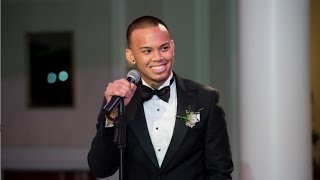 Best Man Speech  Receives Standing Ovation [upl. by Gnouc]