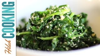 How to Cook Kale  Garlic Kale Recipe  Hilah Cooking [upl. by Jeri]