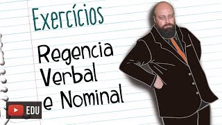 Exercícios de Regência Prof Noslen [upl. by Esela]