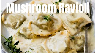 Mushroom Ravioli [upl. by Artemisa]