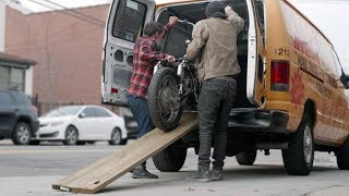 Easy Motorcycle Ramp  Becky Stern [upl. by Karli]