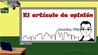 El artículo de opinión [upl. by Anida]