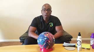 How to Properly Sand a Bowling Ball at home [upl. by Jaffe]