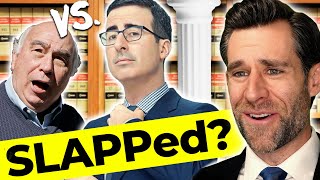 Lawyer Responds John Oliver SLAPPs Back Real Law Review [upl. by Dwyer276]