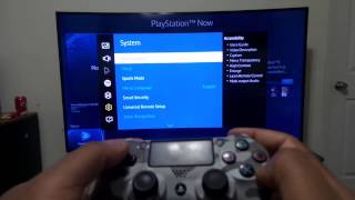 Pairing PS4 Dualshock 4 Controller to Samsung Smart Tv [upl. by Trager845]