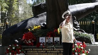 Russia remembers Kursk disaster [upl. by Hendrickson]