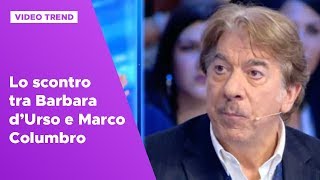 Lo scontro tra Barbara d’Urso e Marco Columbro [upl. by Athey]