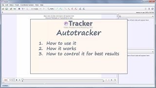 Tracker Autotracker Tutorial [upl. by Siegfried133]