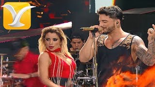 Maluma  La temperatura  Festival de Viña del Mar 2017 HD 1080p [upl. by Schnur]