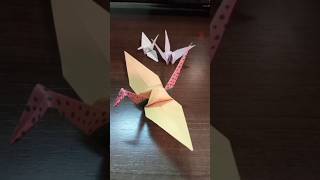 Grulla fácil de papel Origami papiroflexia [upl. by Liliane]