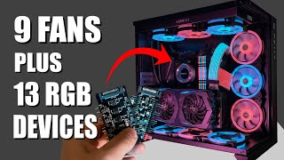 How To Install a Fan Hub  How To Install an Addressable RGB Hub [upl. by Anihc]