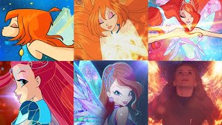 ALL BLOOM TRANSFORMATIONS UP TO NETFLIX  FATE The Winx Saga VS Original Winx Club Comparison [upl. by Cadal]